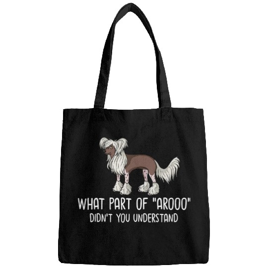 Chinese Crested Pet Powderpuff Dog Puppies Owner Lover 4 Bags