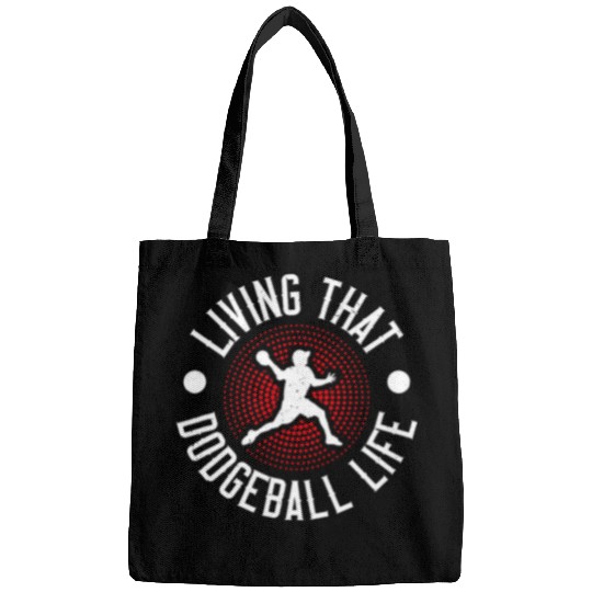 Sport Dodgeball Living That Dodgeball Life Dodgeball Player 1 Bags