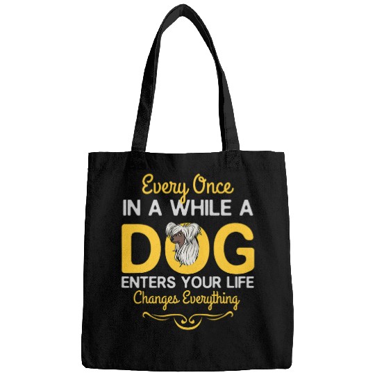 Chinese Crested Pet Powderpuff Dog Puppies Owner Lover 3 Bags
