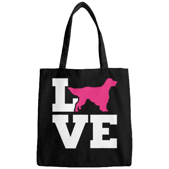 English Setter Pet English Setter love Bags