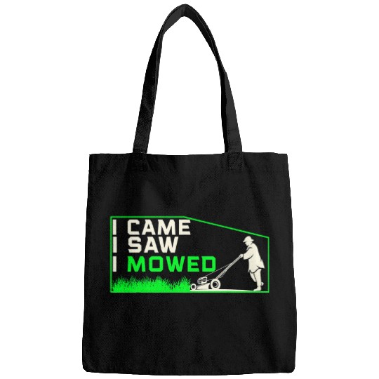 Funny Lawn Mowing Janitor Humor Landscaper Bags
