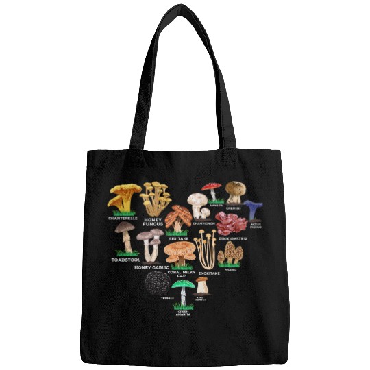 Discover Mushroom Mycology Fungus Foraging for Botanist Mycologist 1 Bags