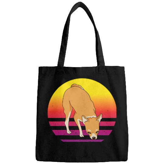 Chihuahua Pet Sun Dog love Puppy Dog Lover Bags