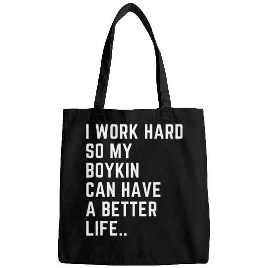 Boykin Spaniel Pet I WORK HARD BOYKIN SPANIEL FUNNY COMEDY TRENDY Bags