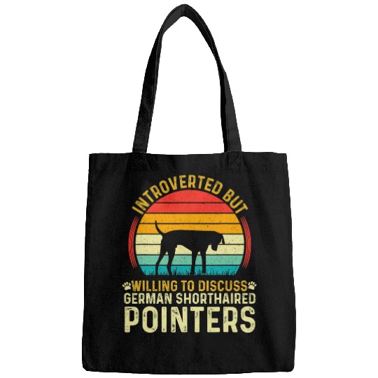 German Shorthaired Pet Retro vintages German Shorthaired Pointer GSP Bags
