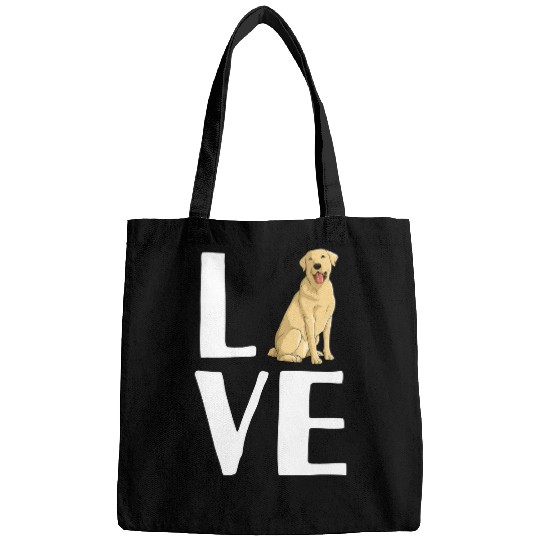 Labrador Pet Cool Labrador For Men Women Yellow Lab Dog Lab Retriever Bags