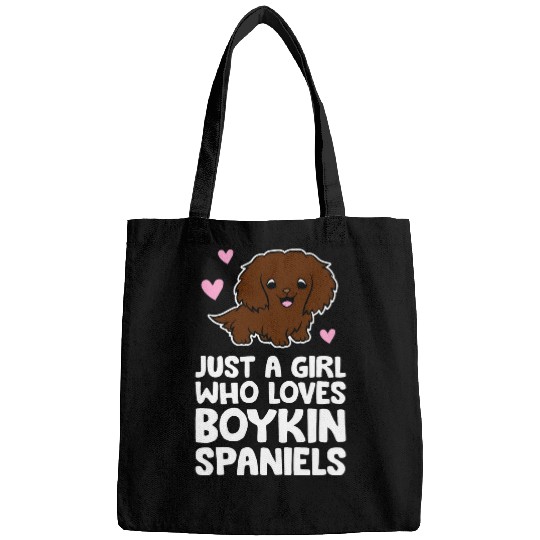 Boykin Spaniel Pet Just A Girl Who Loves Boykin Spaniels Bags