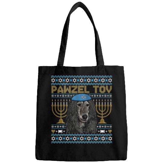 Beauceron Pet Pawzel Tov Jewish Beauceron Dog Funny Hanukkah Bags