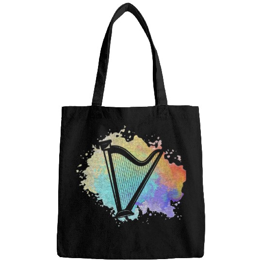 Rainbow Harp Splash Music Concert Band Stringed Musical Kit Bags