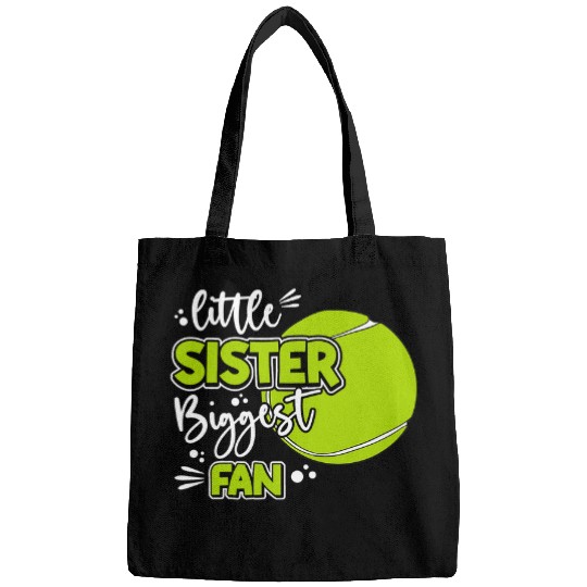Discover Sport Tennis Little Sister Biggest Fan Tennis Tennis Girl Bags