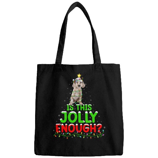English Setter Pet Lighting Is This Jolly Enough English Setter Christmas Tree Bags