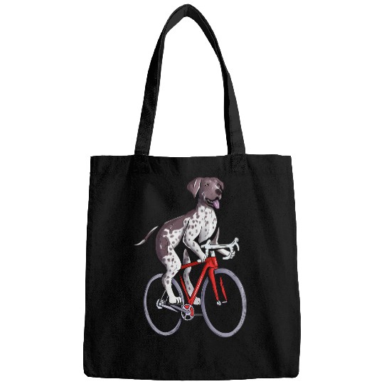 German Shorthaired Pet Riding Bicycle Bags
