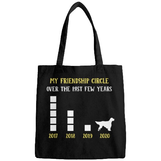 English Setter Pet Funny Circle Friendship English Setter Apparel Bags