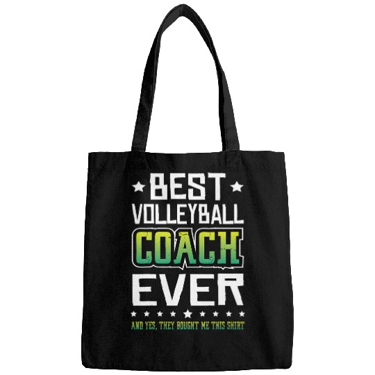 Funny Volleyball Lover Graphic Women Men Volleyball Coach Bags