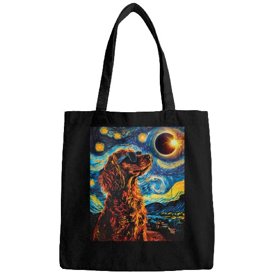 Boykin Spaniel Pet Total Solar Eclipse Boykin Spaniel Bags
