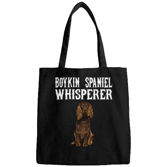 Boykin Spaniel Pet Wisperer Funny Dog Lover Bags