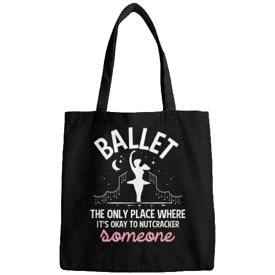 Discover Ballet Dancer Pointe Coquette Cute Dance Girl Ballerina 1 Bags