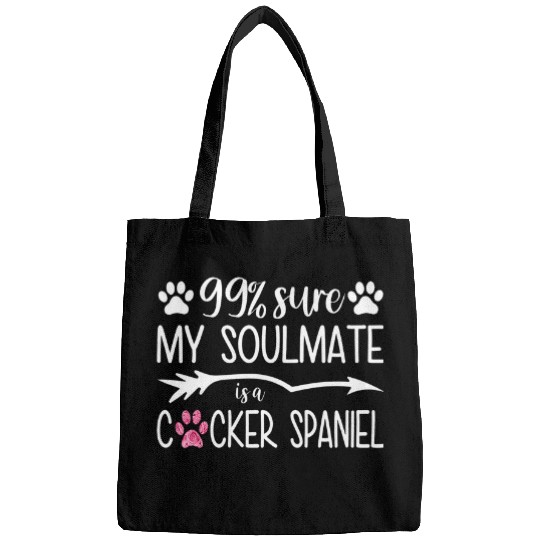 Cocker Spaniel Pet My Soulmate Is A Cocker Spaniel Bags