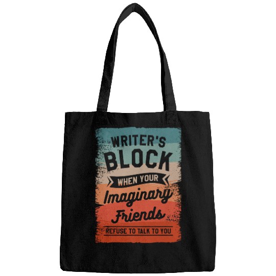 Writers Block When Your Imaginary Friends Refuse To Talk 1 Bags