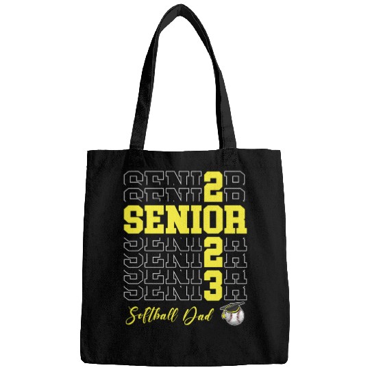 Sport Softball Senior Softball Dad Gift Class of Senior Bags