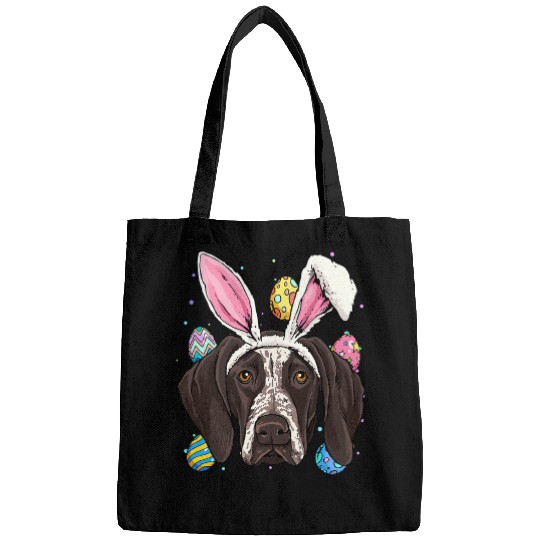 German Shorthaired Pet Easter Bunny German Shorthaired Pointer GSP Puppy Bags
