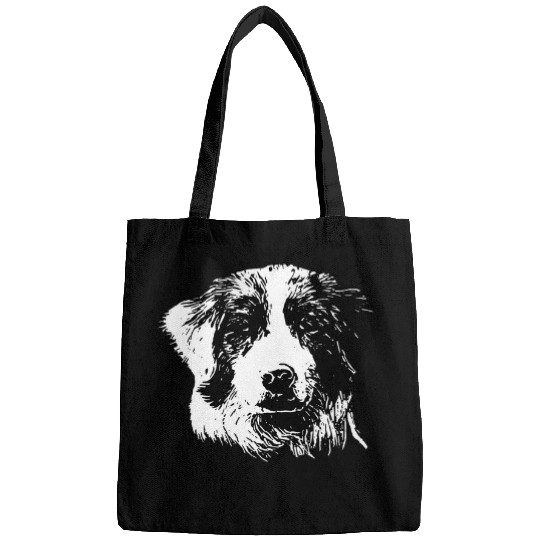 Australian Shepherd Pet Face Bags