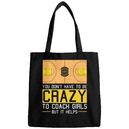 Basketball crazys Coachs Coaching Girls Basketball Coach Bags