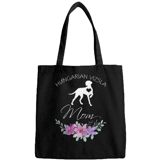 Mothers Day Hungarian Vizsla Dog Mom Animals Loves Bags