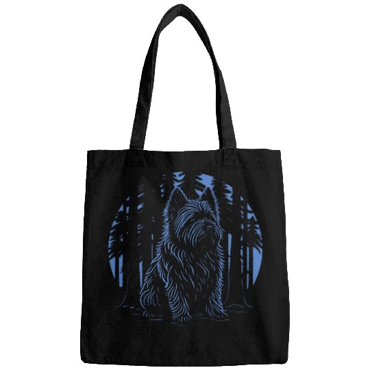 BlueNavy Cairn Westie Yorkshire Terrier Dog Lover Bags