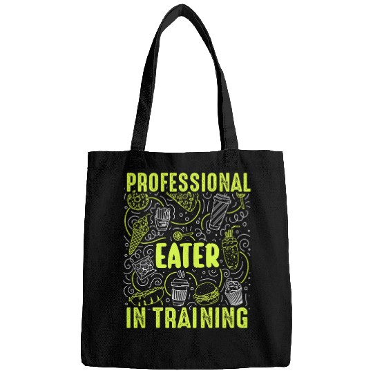 Food Blogger Foodie Cuisine Professional Eater Food Vlogger Bags