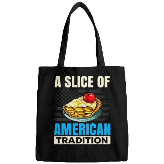 Apple Pie Dessert Food Lover Foodie American Cuisine Baker Bags