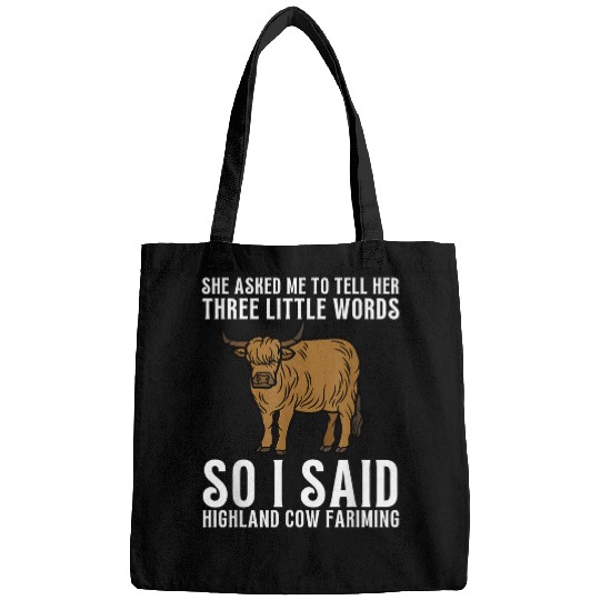 Highland Cow Breeder Scottish Cattle Hairy Cow Farmer 28 Bags