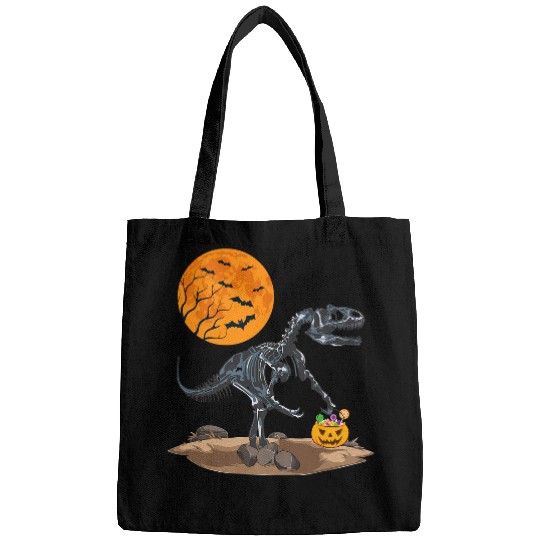 Dinosaur Pet I Scream For Halloween Dinosaur Funny Spooky Costume 2 Bags