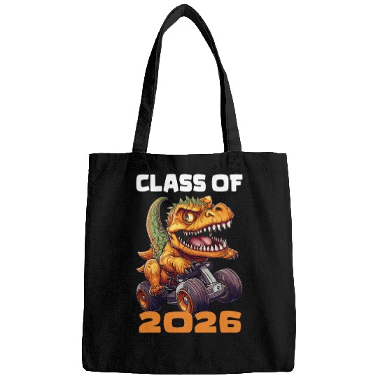 Dinosaur Pet Class of 2026 Dinosaur TRex Back To School Racing Bags