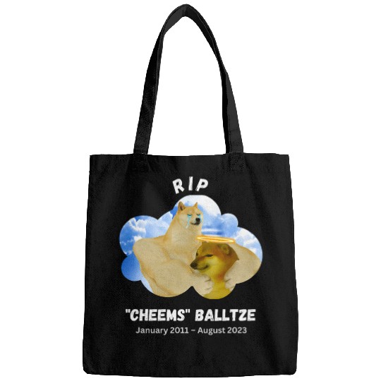 RIP Cheems Balltze Swole Doge Dog Shiba Inu Ball Ball Bags