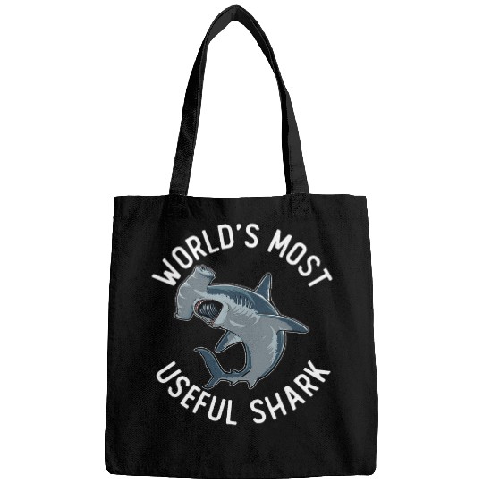 Hammerhead Shark Hammer Hear Shark Lover Sea Biologist 2 Bags