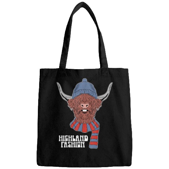 Scottish Cattle Hairy Cow Farmer Rancher Funny Highland Cow 25 Bags