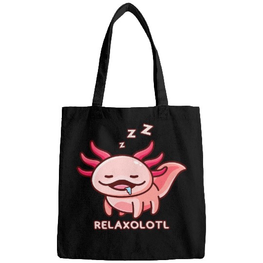 Axolotls Pet Adorable Amphibia Mexican Salamander RelAxolotls Bags