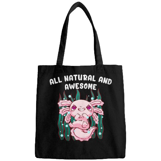 Axolotls Pet All Natural and Awesome Funny Axolotls Humor Salamander 22 Bags