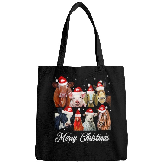 Kansas State Wildcats xmass Farmer xmass Farm Animals Bags