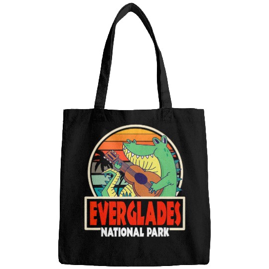 Alligator Pet America National Park Everglades Design Crocodile with Bags