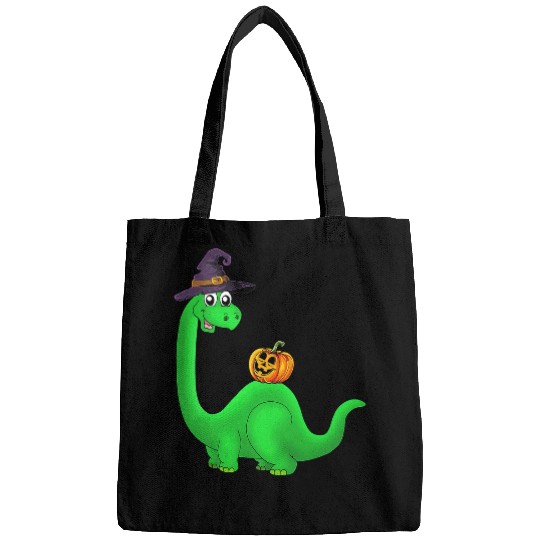 Dinosaur Pet Brachiosaurus Witch Pumpkin Halloween Dinosaur Brontosaurus 2 Bags