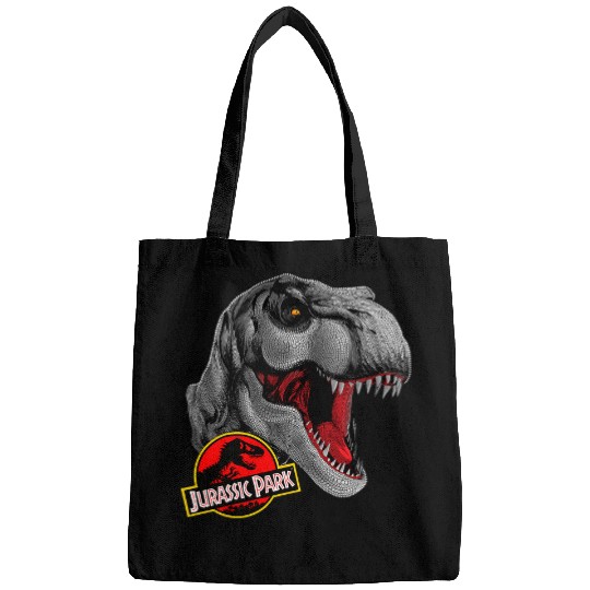 Dinosaur Pet Jurassic Park TRex Circle Art Fill Graphic Bags