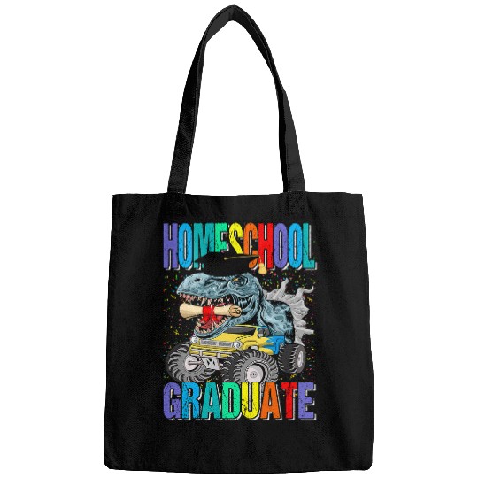 Dinosaur Pet Homeschool Graduate Monster Truck Dinosaur Graduation Bags