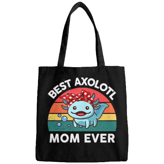 Axolotls Pet Axolotls Mom Ever Ambystoma Mexicanum Salamander Bags