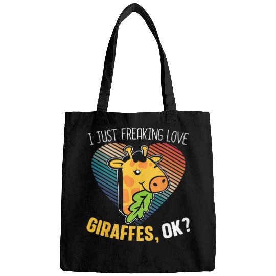Giraffe Pet Animal Lover Widlife Safari Zoo Wild Zookeeper 6 Bags