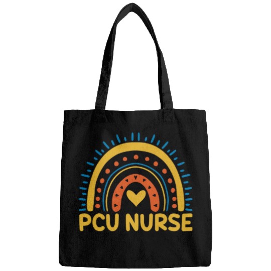 Cute PCU nurses Outfit Love RN Nursing Health Care Bags