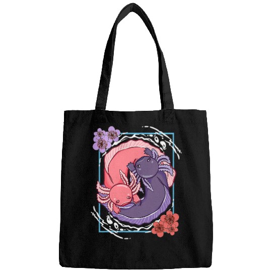 Axolotls Pet Anime Axolotls Waifu Who Love Anime Ramen And Sketching Japan 21 Bags