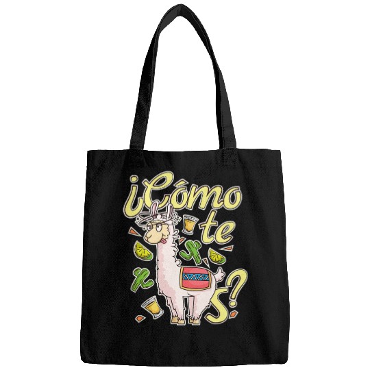 Llama Pet Spanish Sayings Spanish Teacher Bags