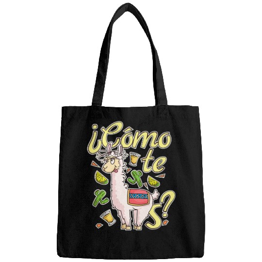 Llama Pet Spanish Sayings Spanish Teacher Bags